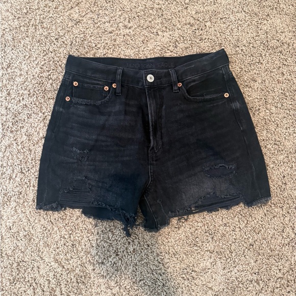 American Eagle Outfitters Pants - American Eagle Outfitters Black wash 90s Boyfriend Short